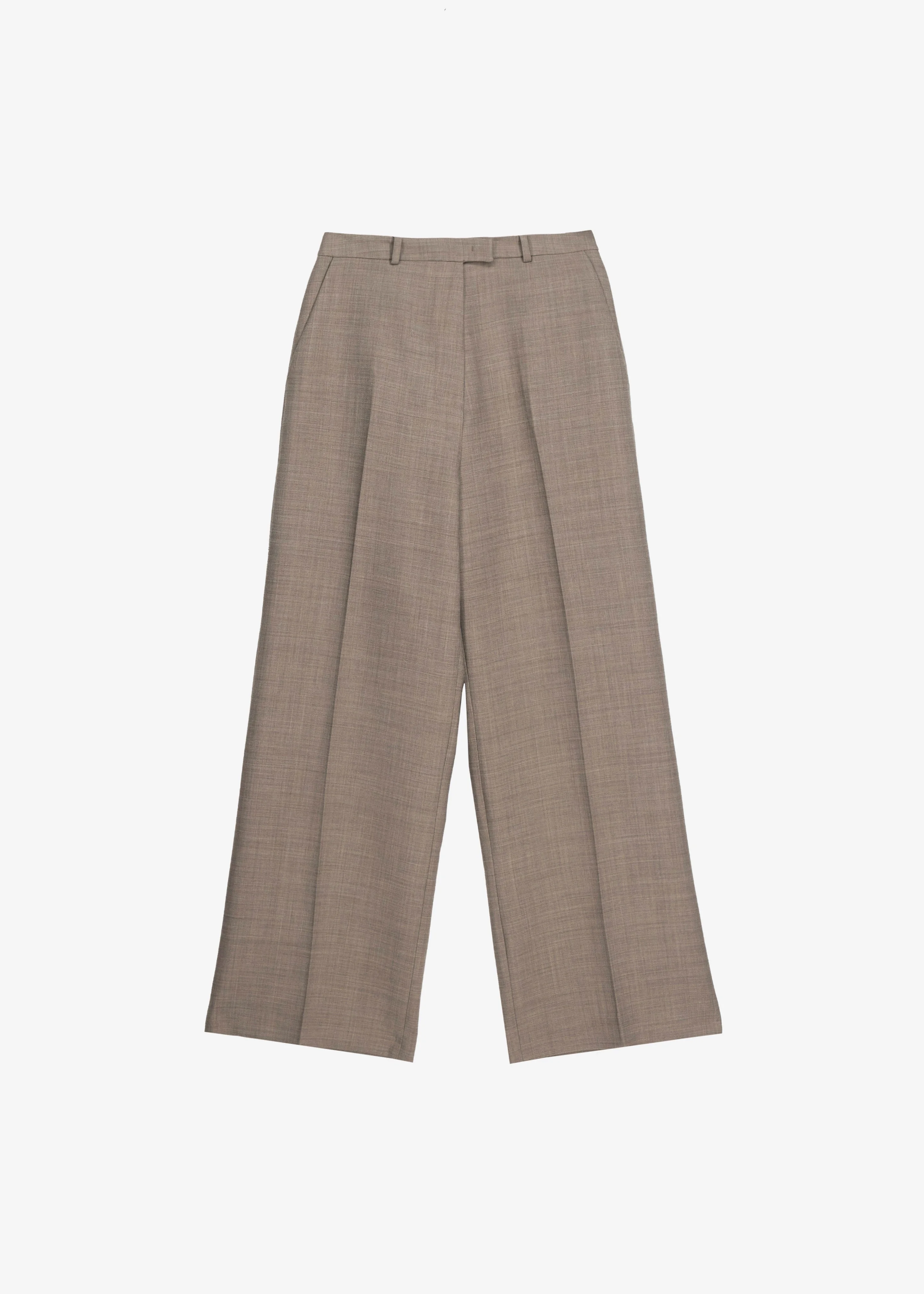Brickell Trousers - Taupe Melange - 1