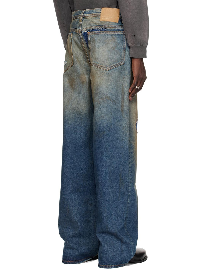 Blue Corpse Pose Jeans 3