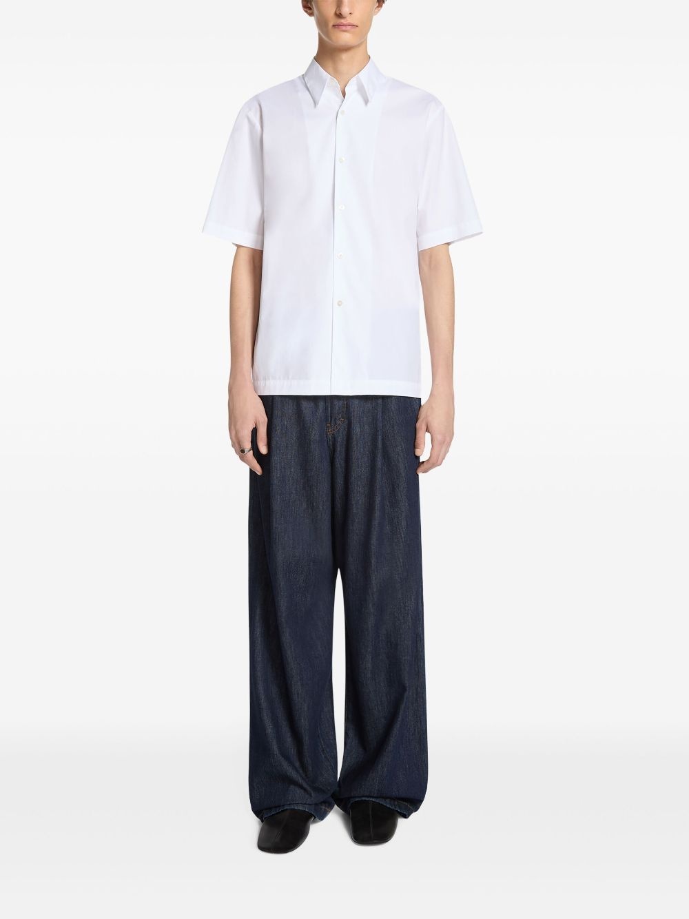 wide pleated jeans - 2