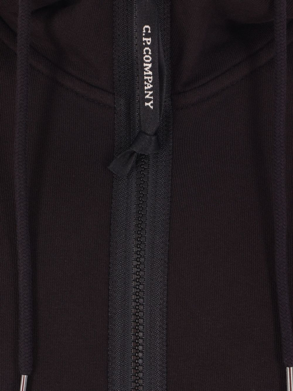 C.P. Company Men Sweatshirts Hooded Open In Diagonal Raised Fleece - 2