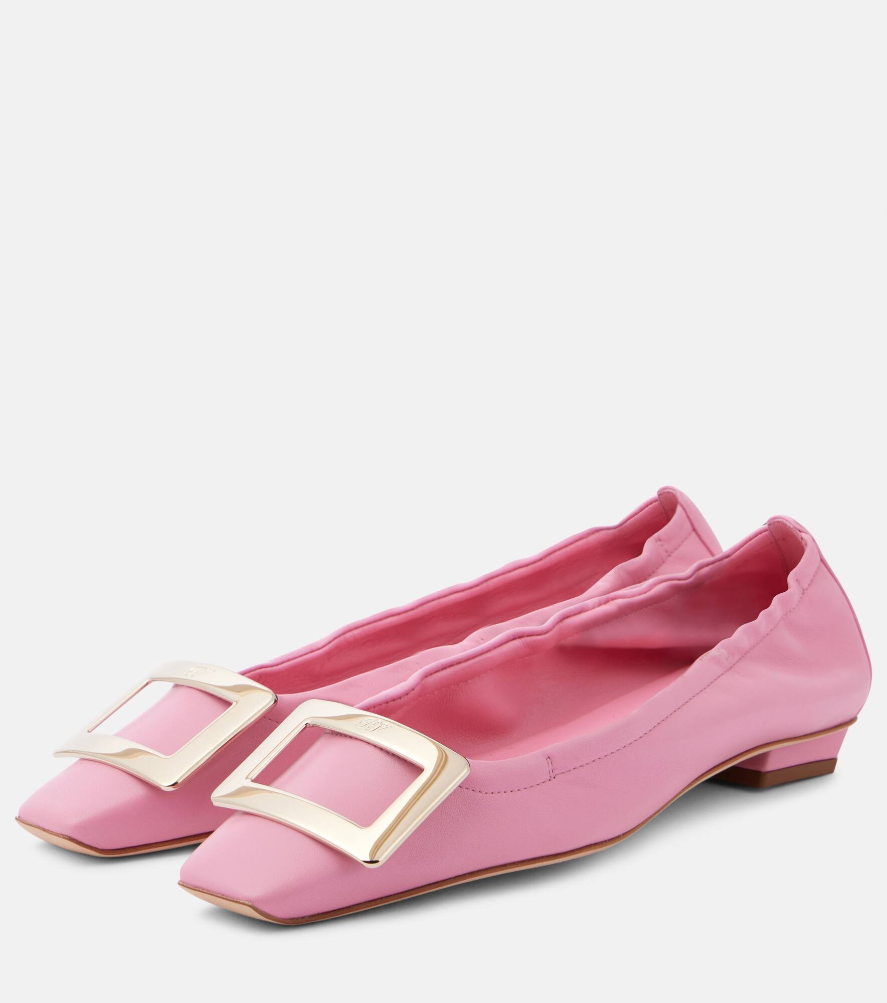 Belle Vivier leather ballet flats - 4