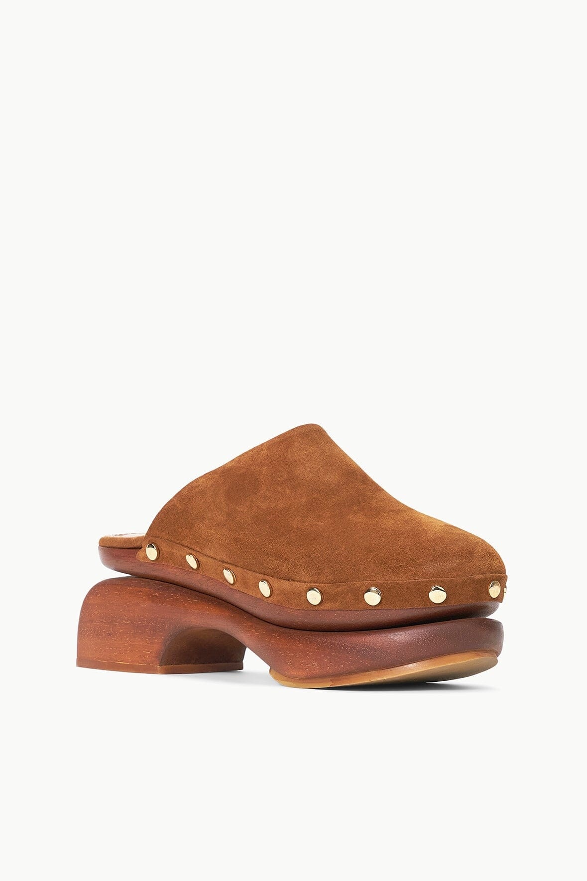 STAUD RHODES CLOG TAN - 2