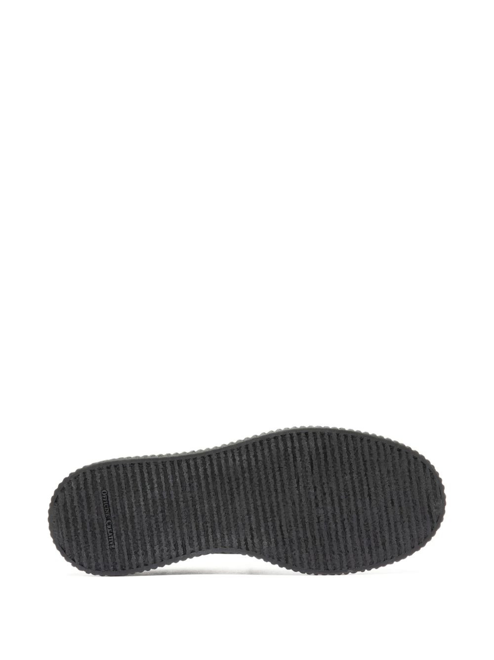 Krace 018 leather lace-up sneakers - 5