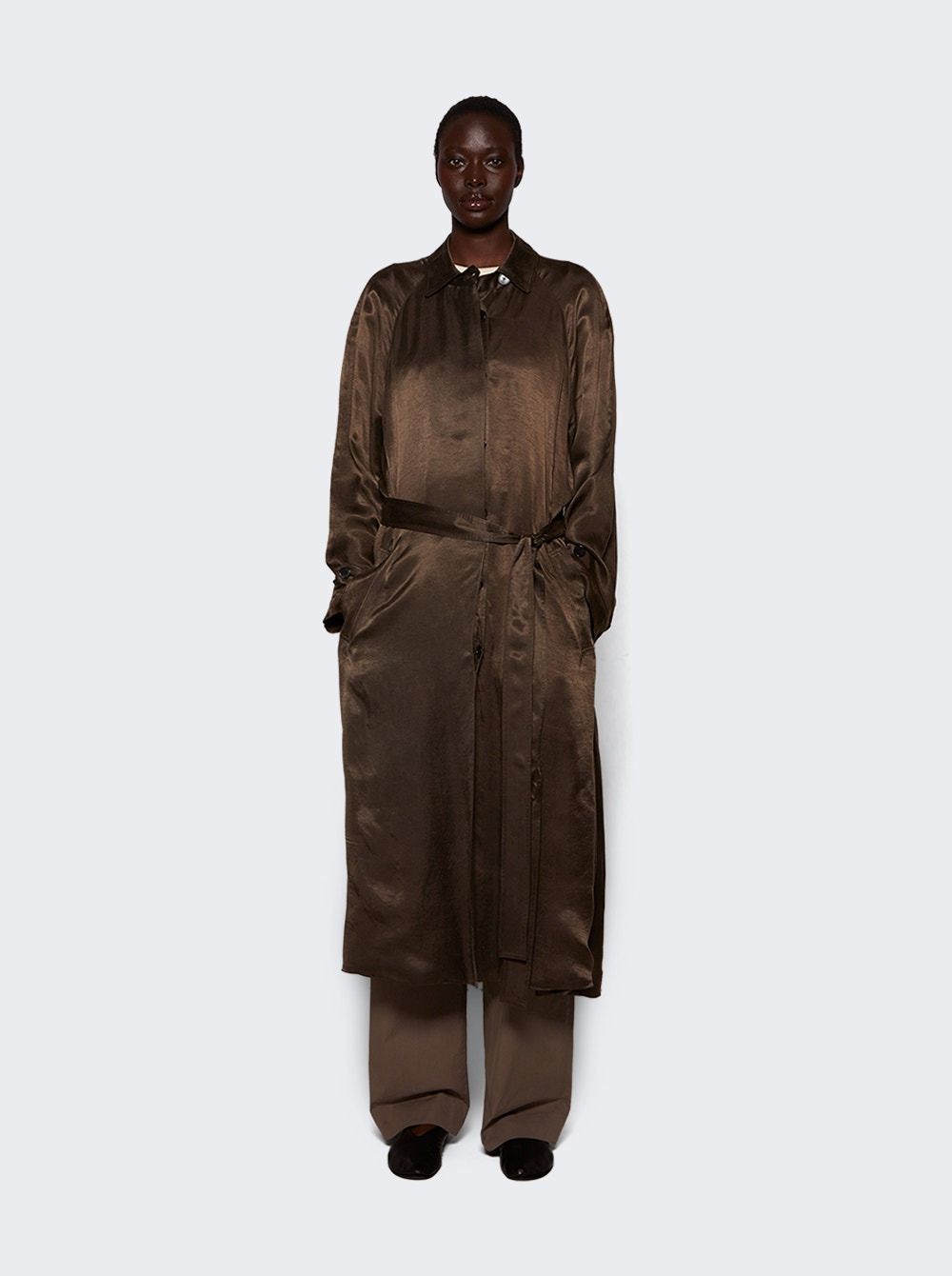 Ryo Coat Dark Brown - 5