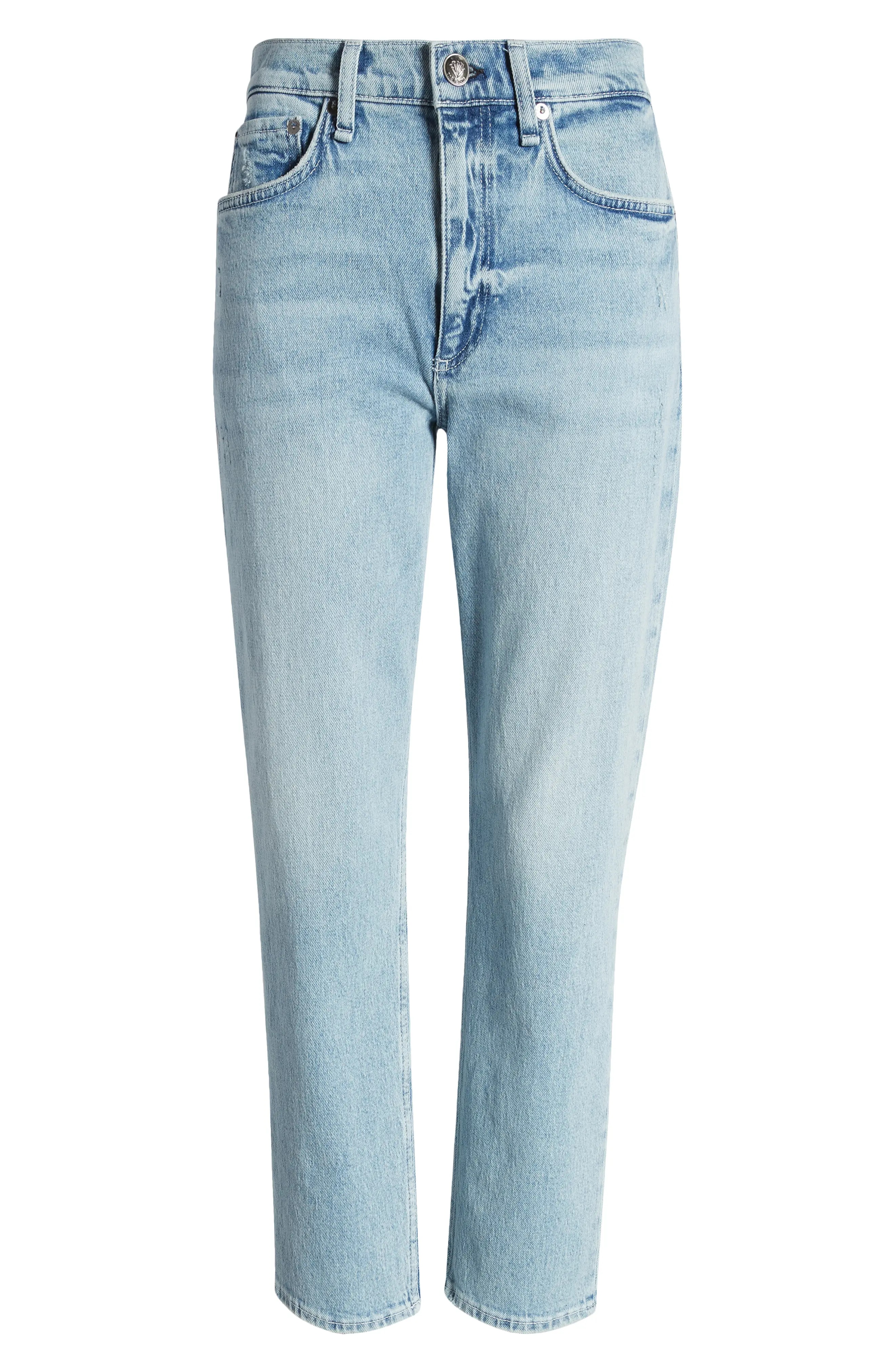 Wren High Waist Ankle Slim Jeans - 5