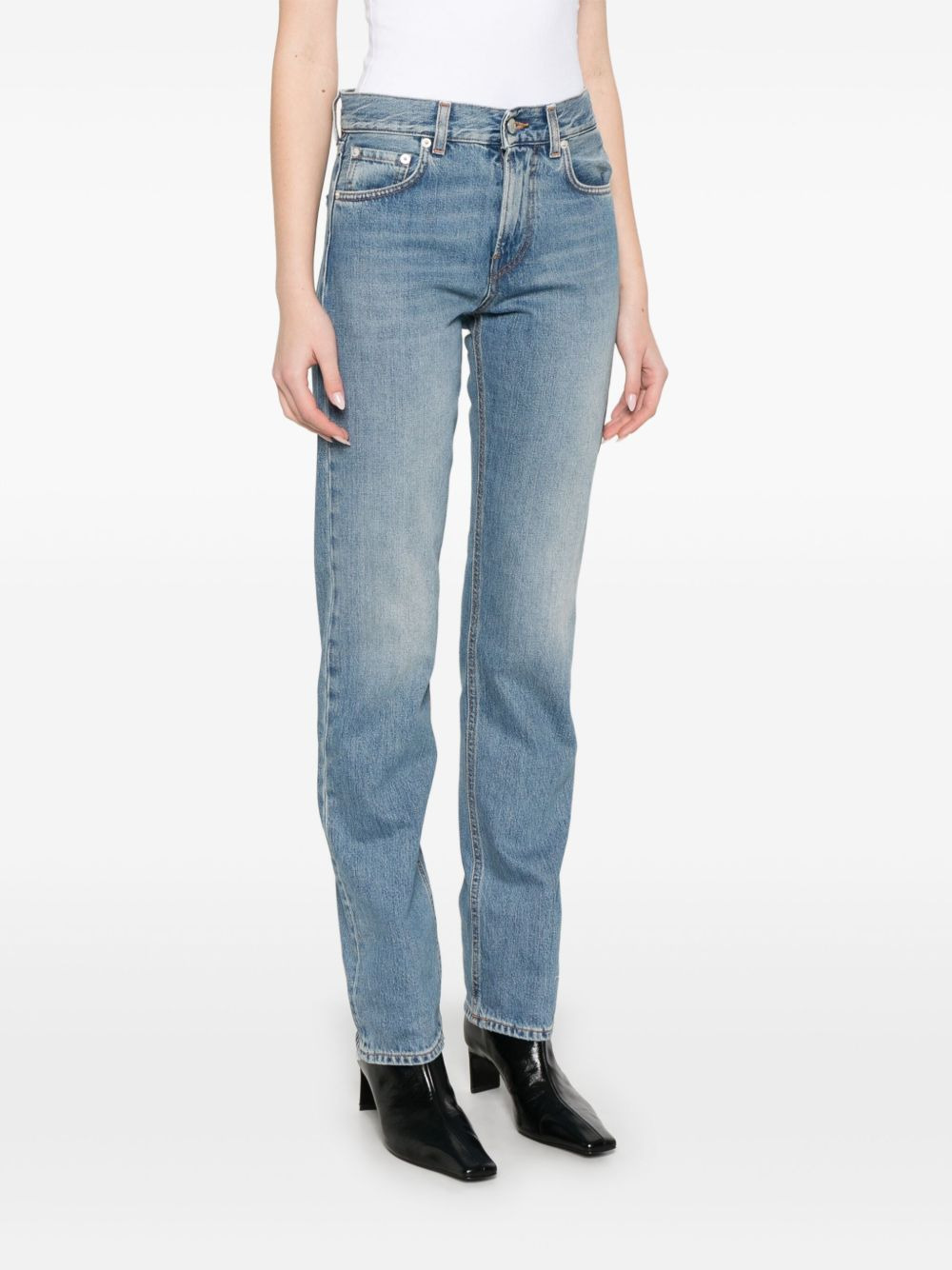 logo-patch jeans - 3