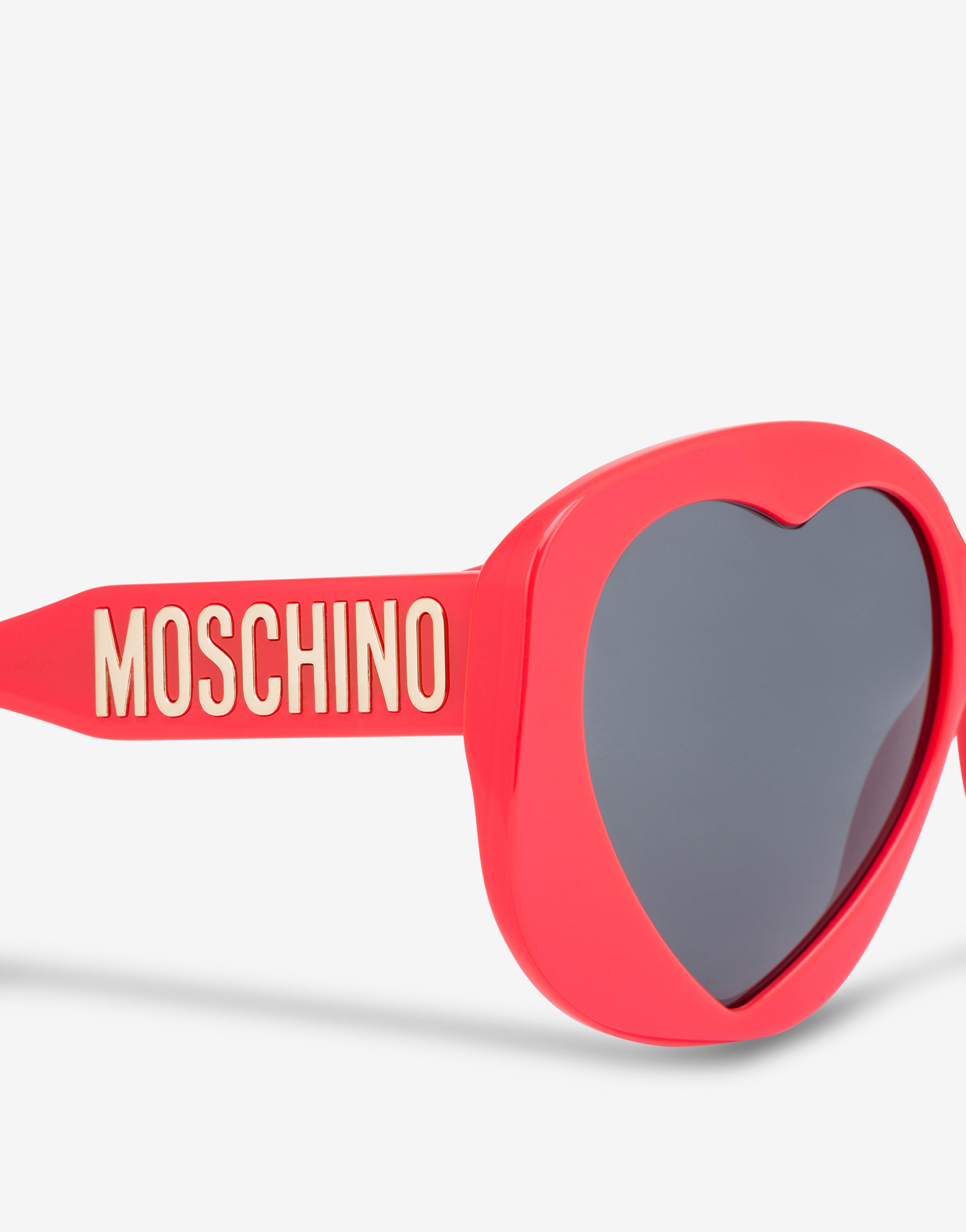 Moschino HEART LENSES RED SUNGLASSES | REVERSIBLE