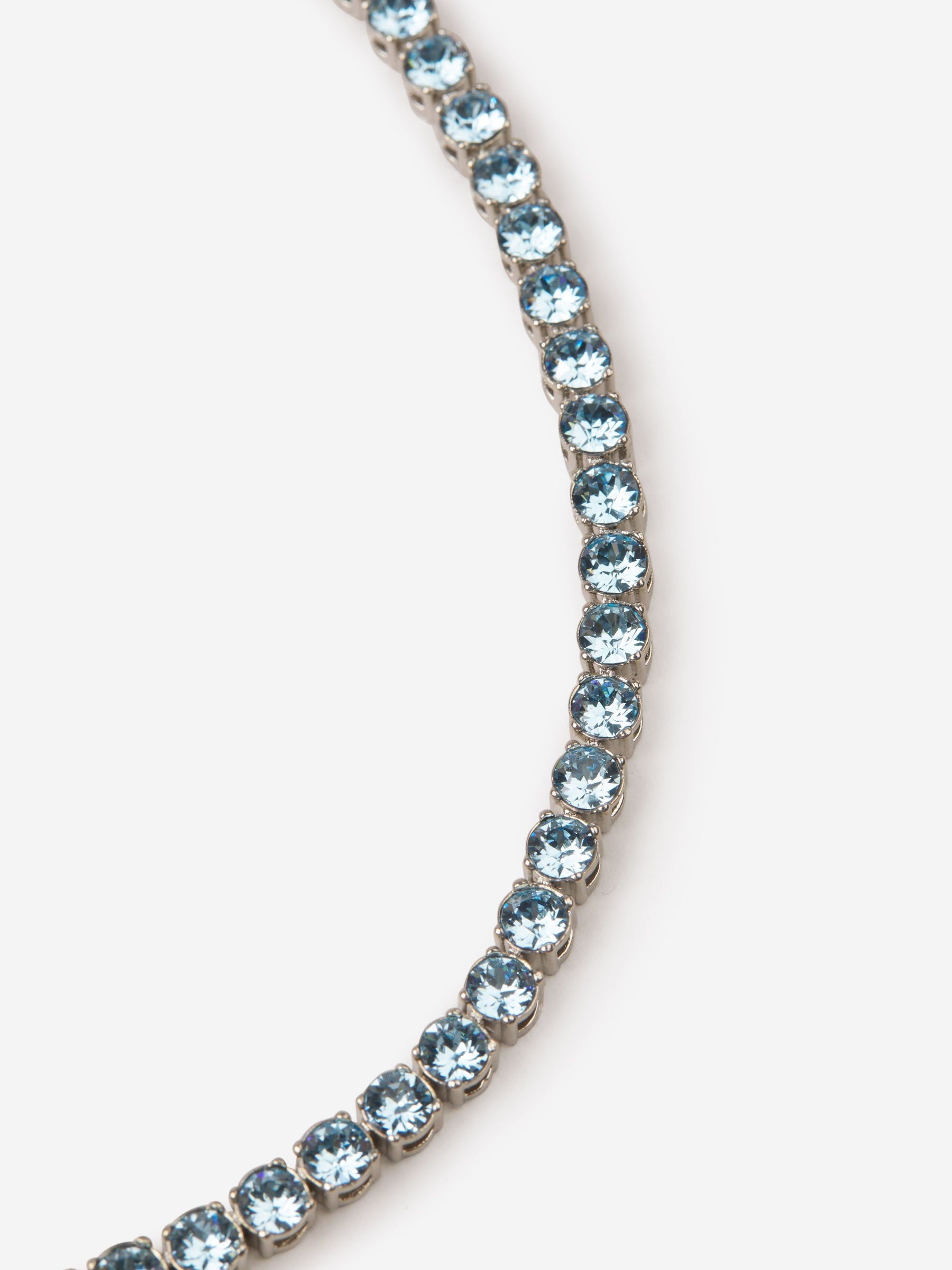 Amina Muaddi CRYSTAL TENNIS NECKLACE | santaeulalia | REVERSIBLE