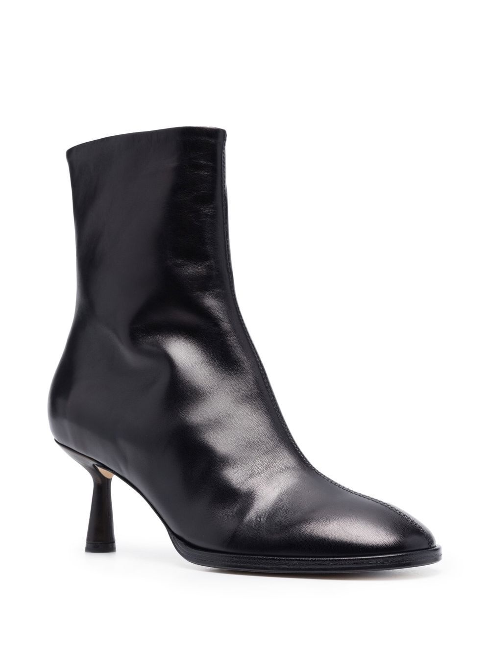 65mm round-toe ankle boots - 2
