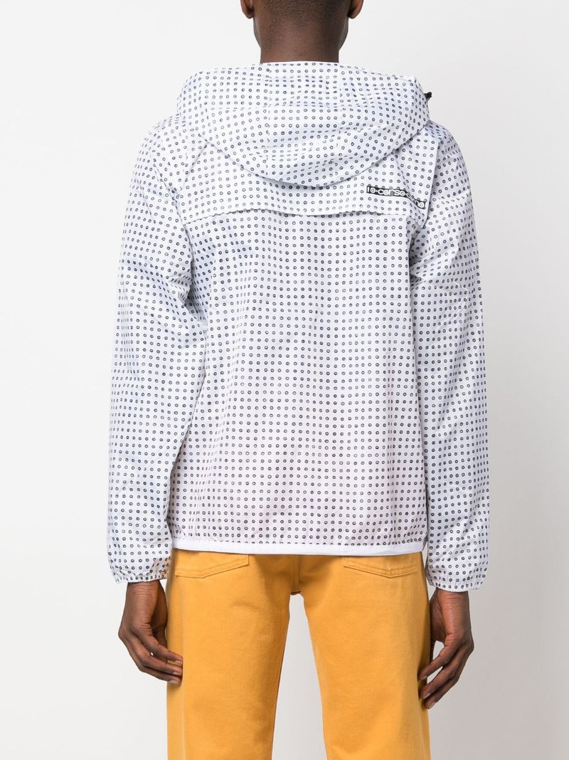x 10 CORSO COMO polka-print zipped jacket 5