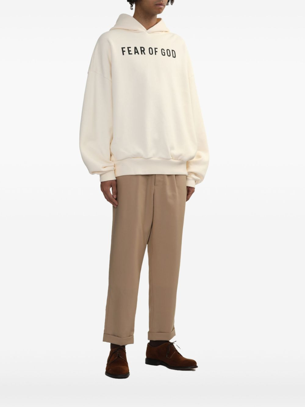 overlapped hoodie - 2