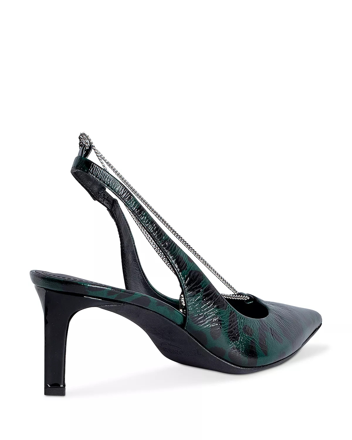 Women's First Night Pointed Toe Slingback High Heel Pumps - 5