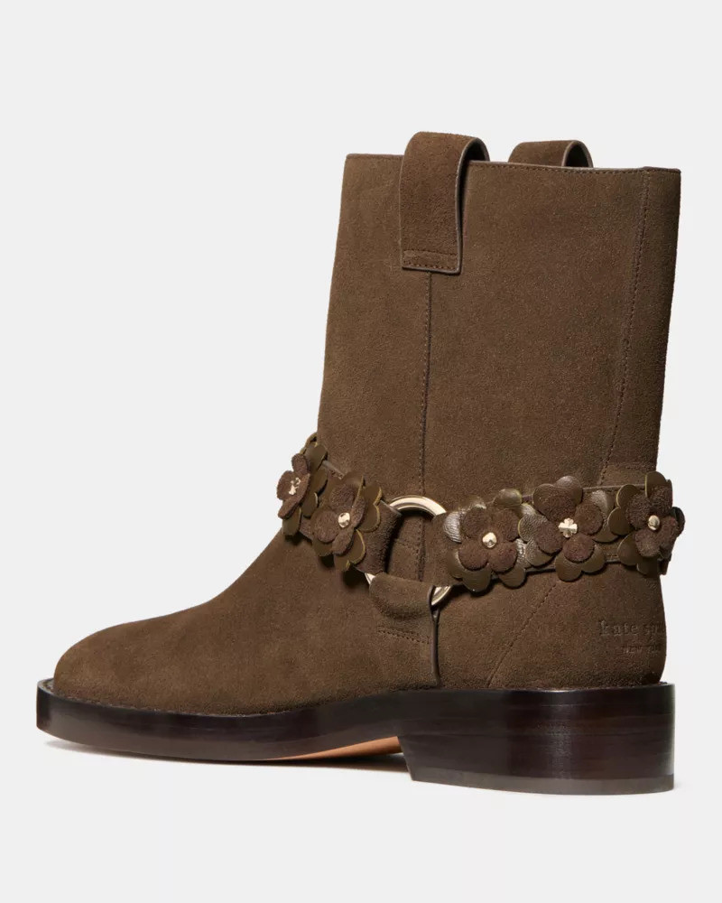 Spade Flower Garden Moto Boot 3