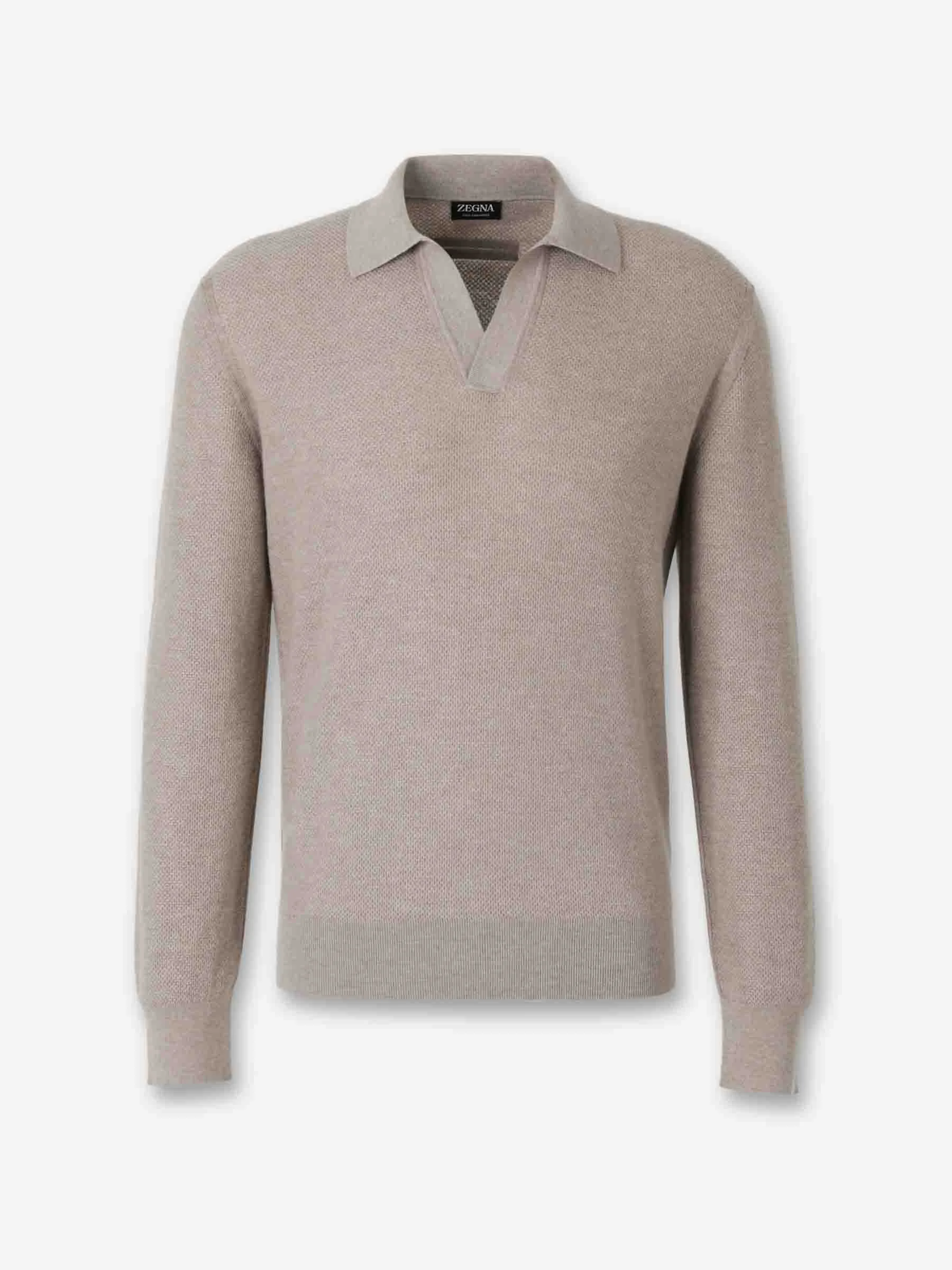 POLO COLLAR SWEATER - 1