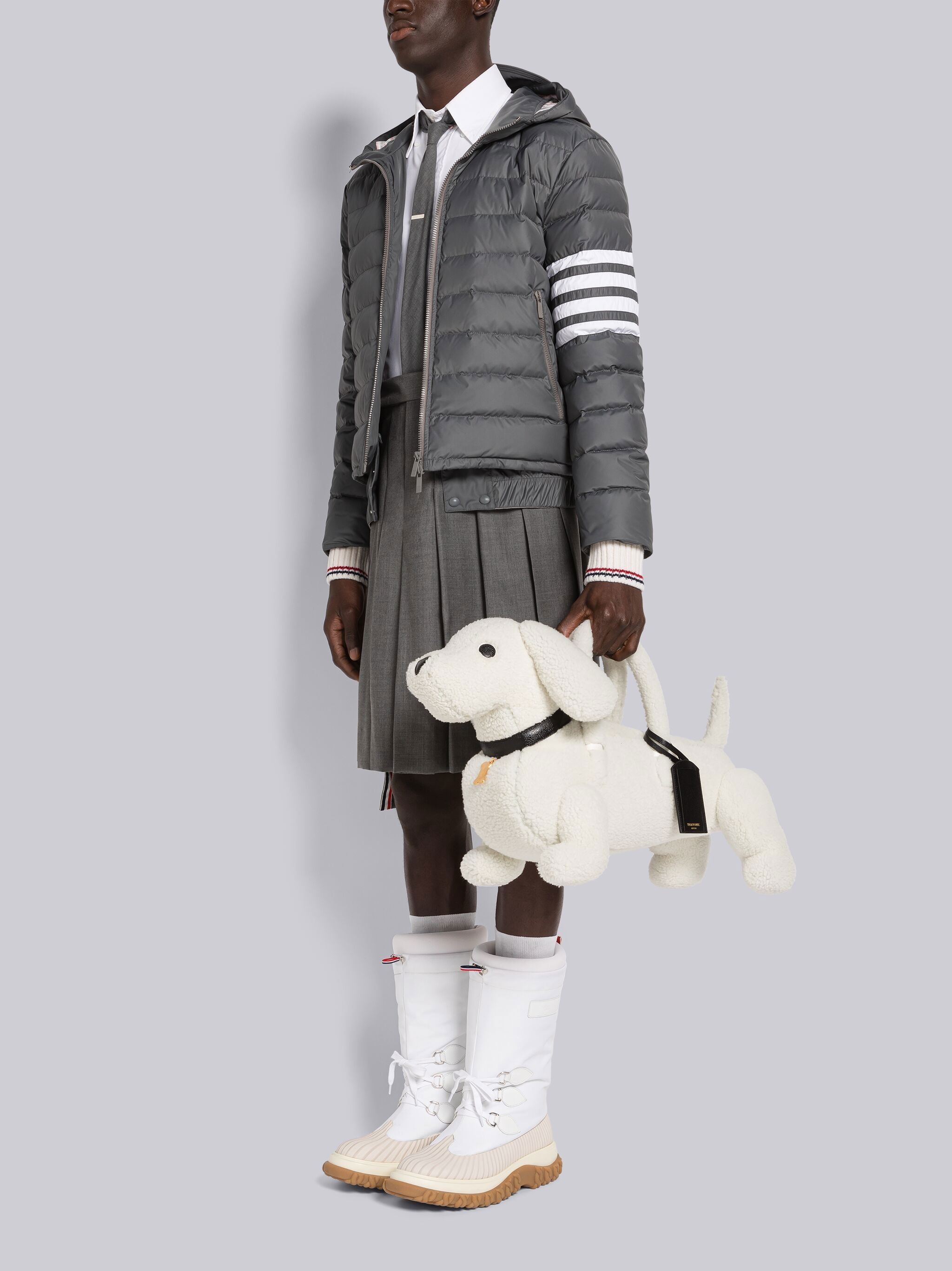 Curly Merino Shearling Hector Bag - 6