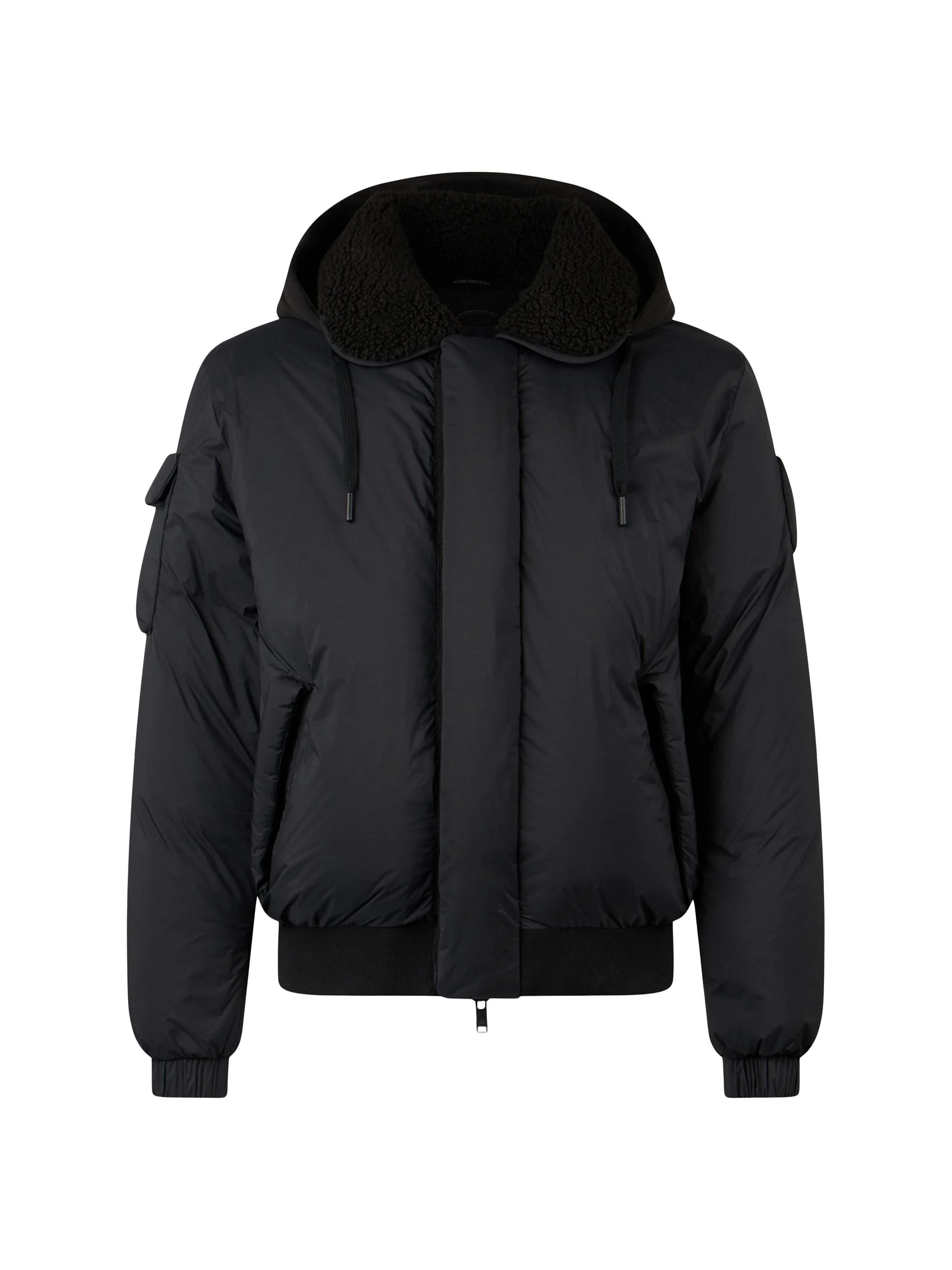 Men's Bruce Bomber Jacket - Black - 1