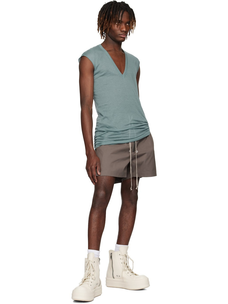 Rick Owens Gray Hollywood Bela Boxers Shorts outlook
