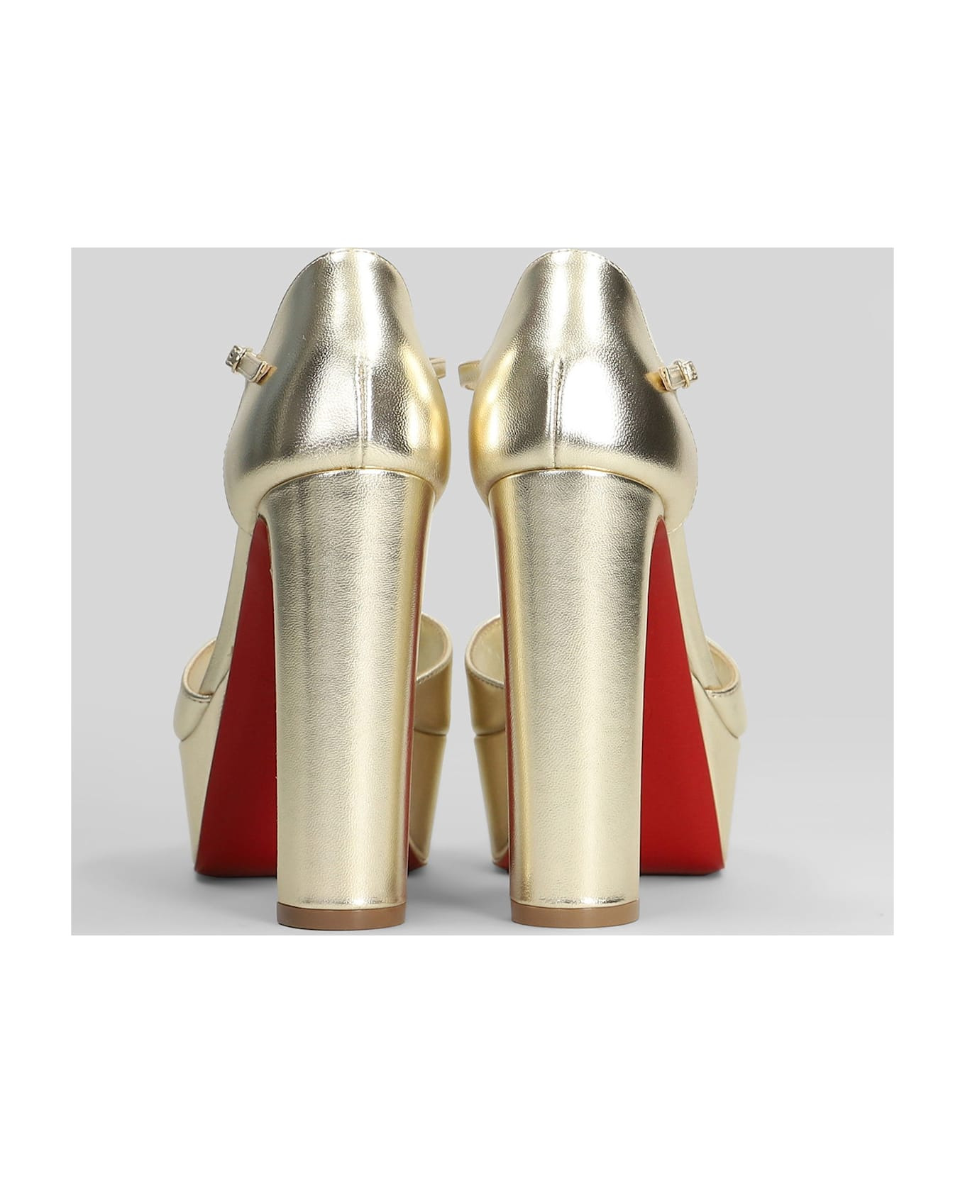Sandaloo 130 Sandals In Gold Leather - 4