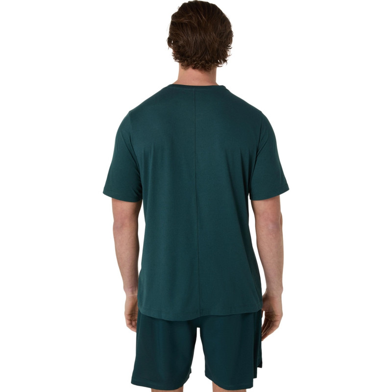 Asics MEN'S SHORT SLEEVE HTHR TECH TOP outlook