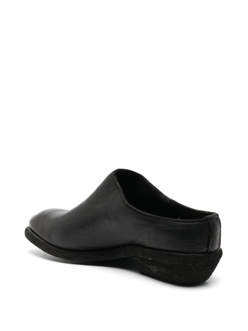 slip-on leather mules 3