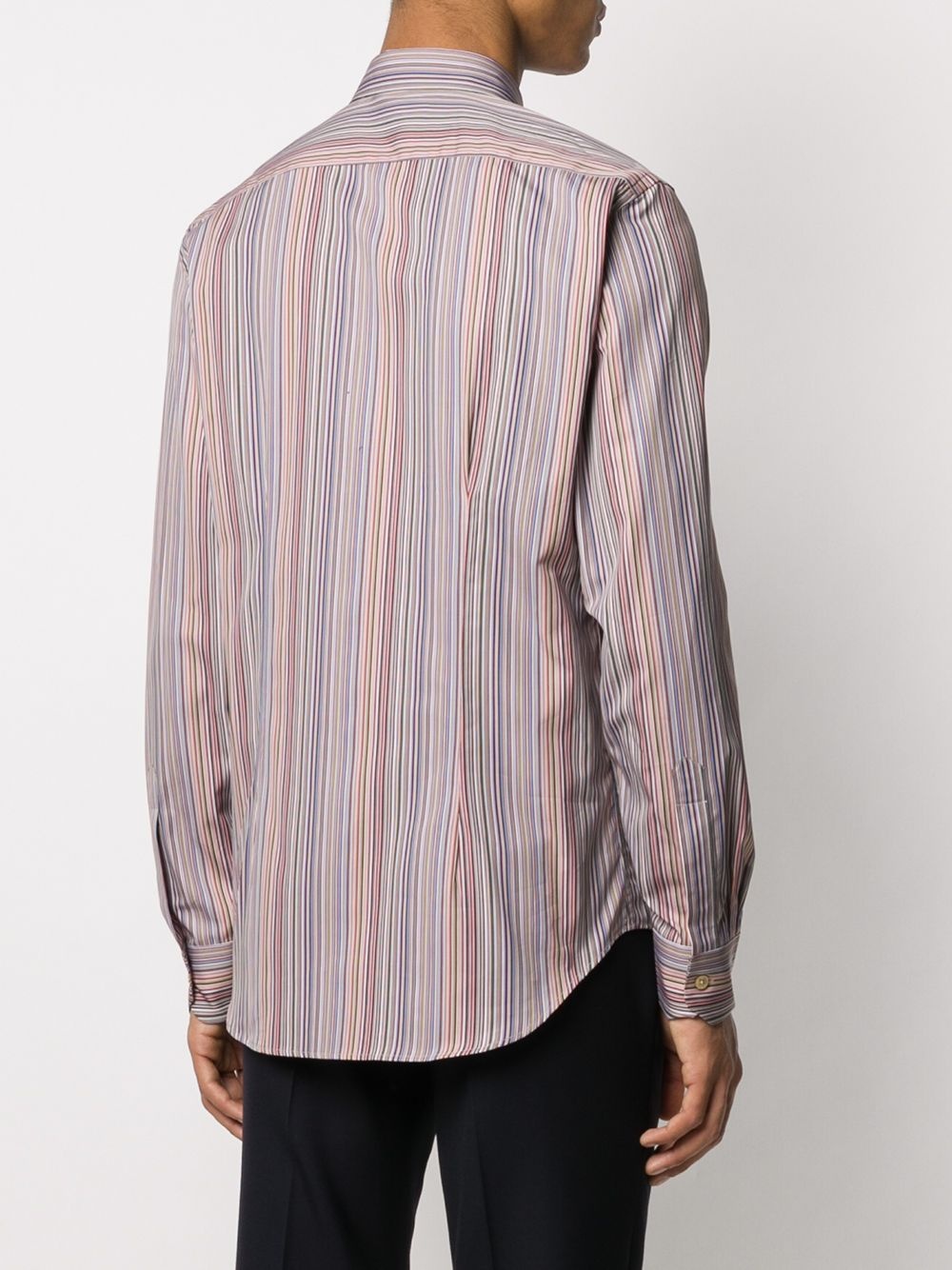 striped long-sleeve shirt - 4