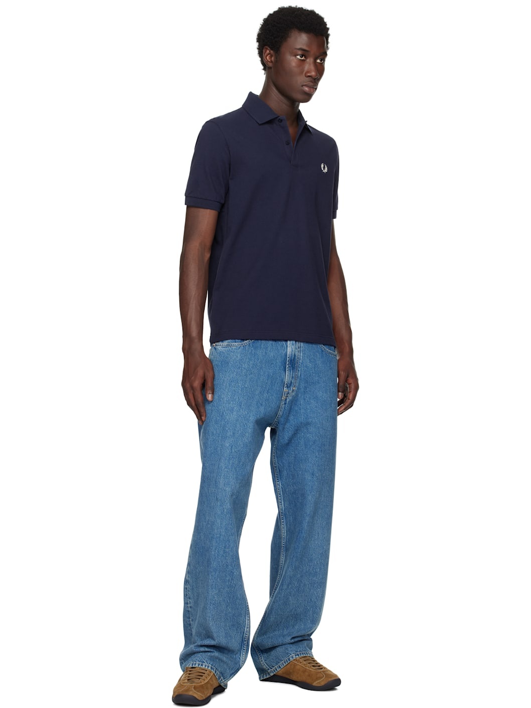 Navy 'The Fred Perry Shirt' Polo - 4