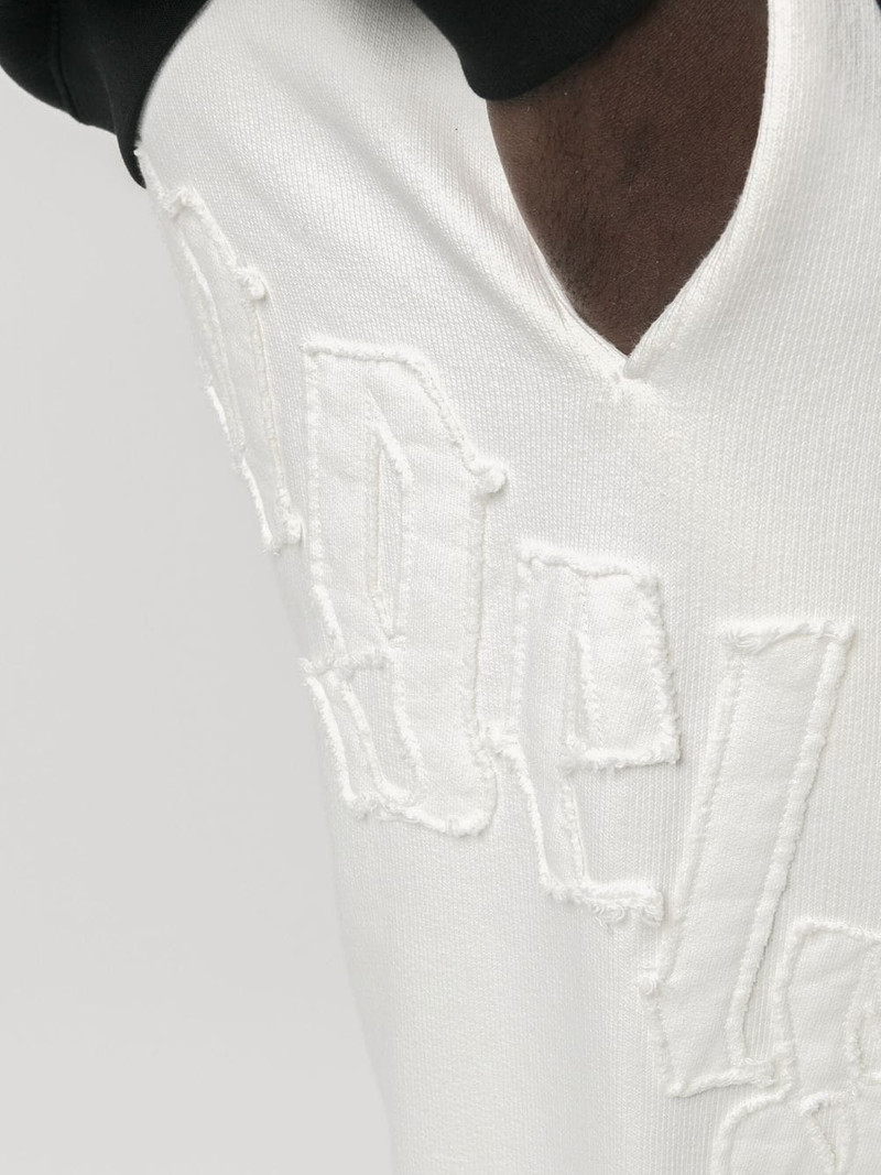 logo-appliqué track pants 5