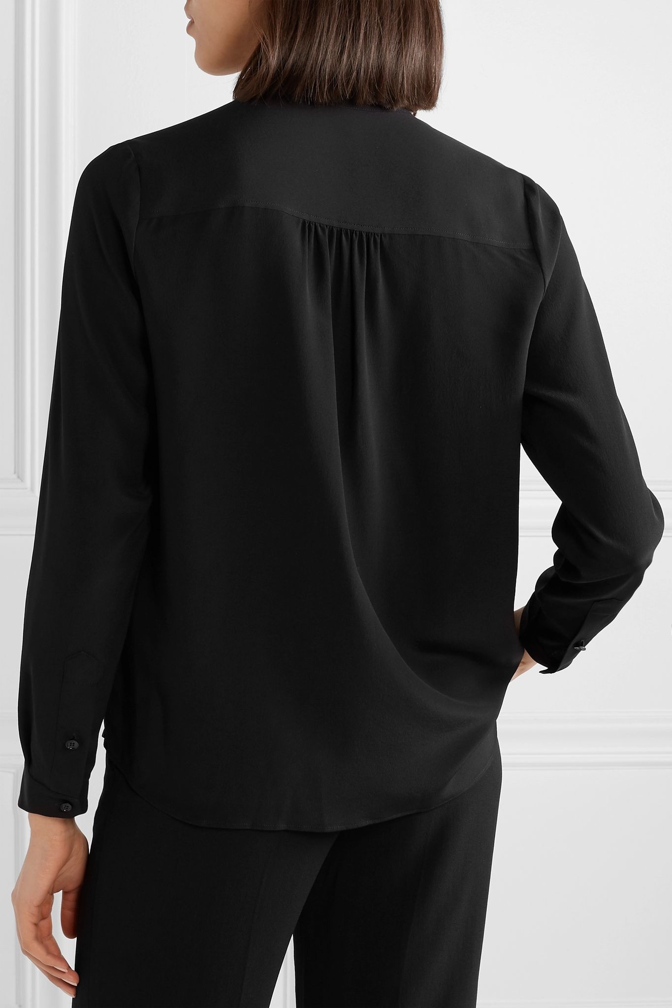 Estelle silk crepe de chine shirt - 4