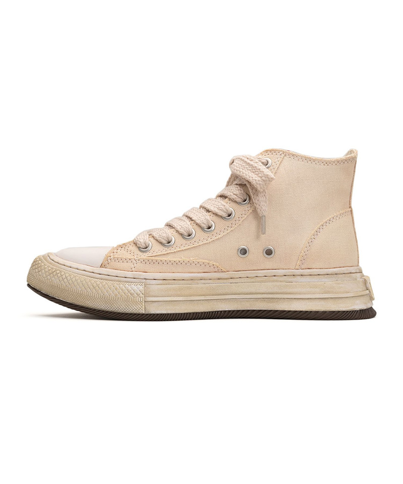 "YUCCA" OG Sole Over-dyed Canvas High-top Sneaker 8