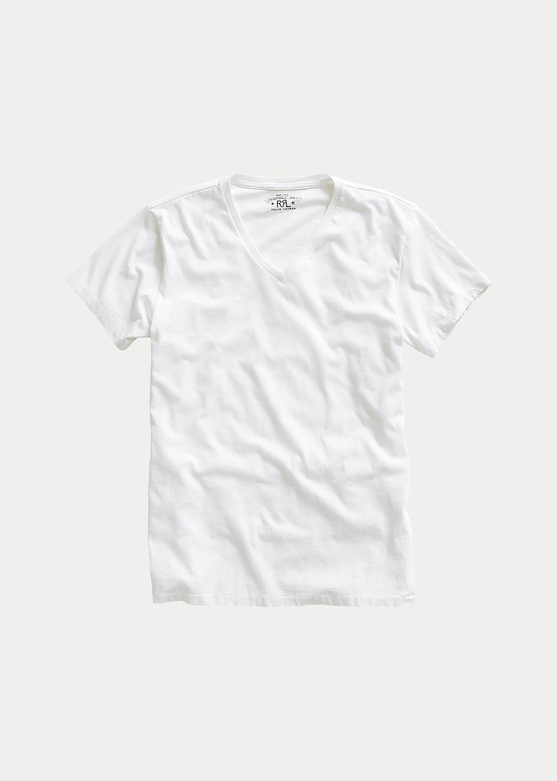 Jersey V-Neck T-Shirt 1