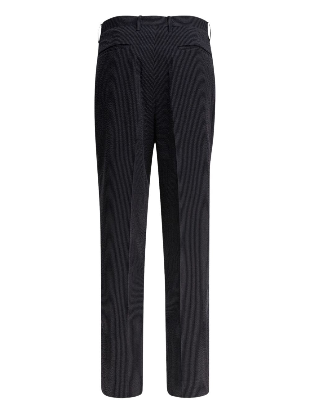 pleated pinstripe trousers - 2
