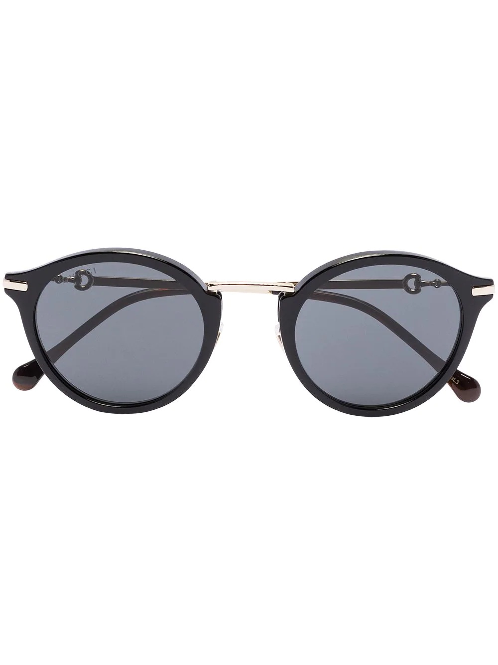 Horsebit round-frame sunglasses - 1