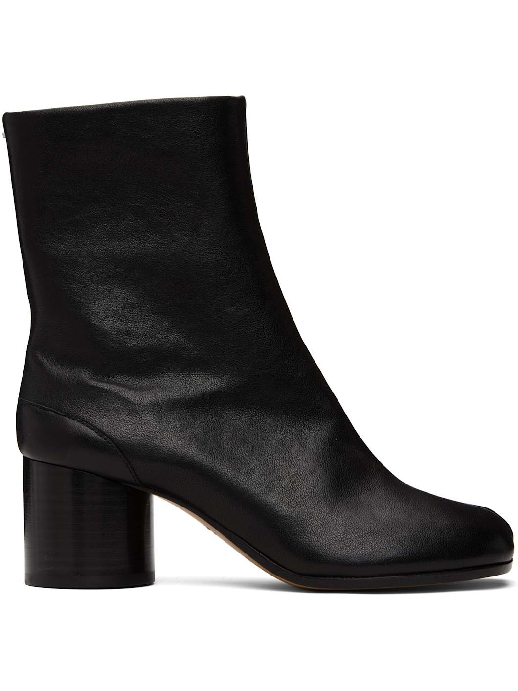 Black Tabi Ankle Boots - 1