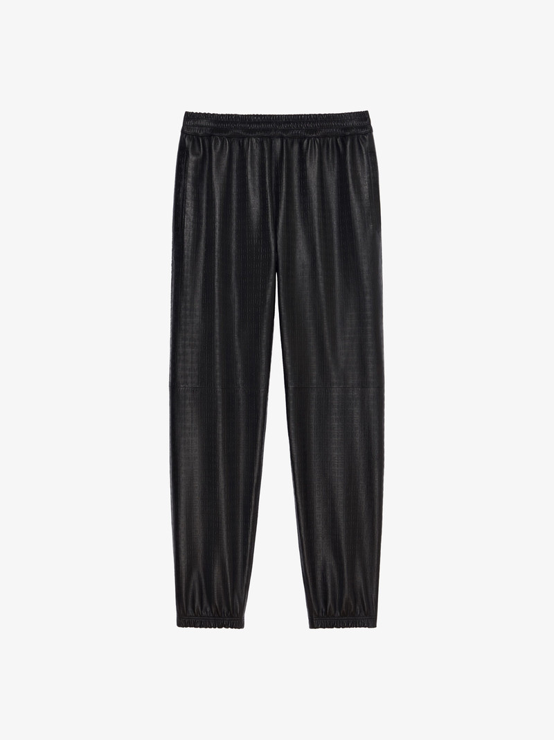 JOGGER PANTS IN 4G LEATHER 1