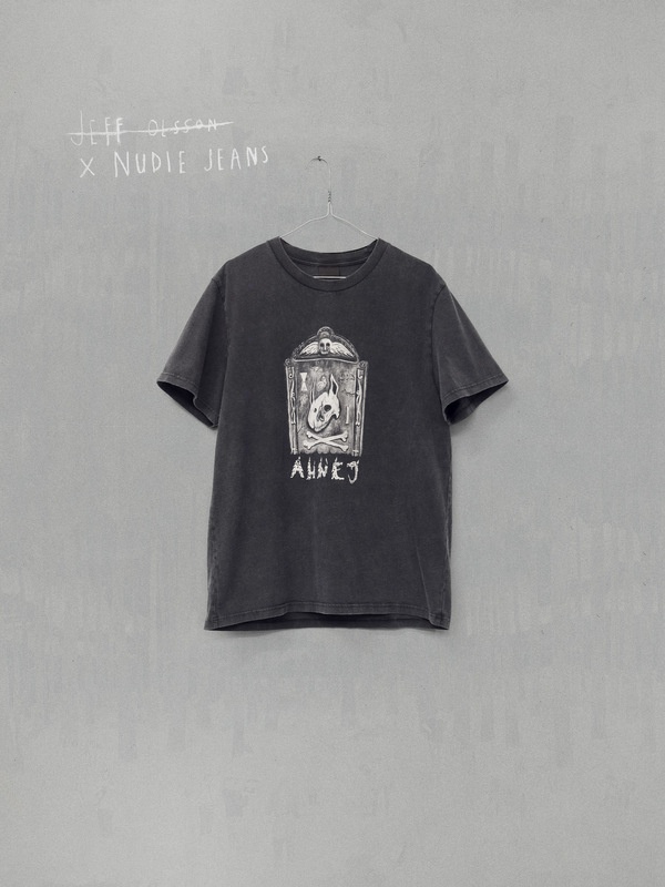 Roy Oh No T-Shirt Faded Black - 1