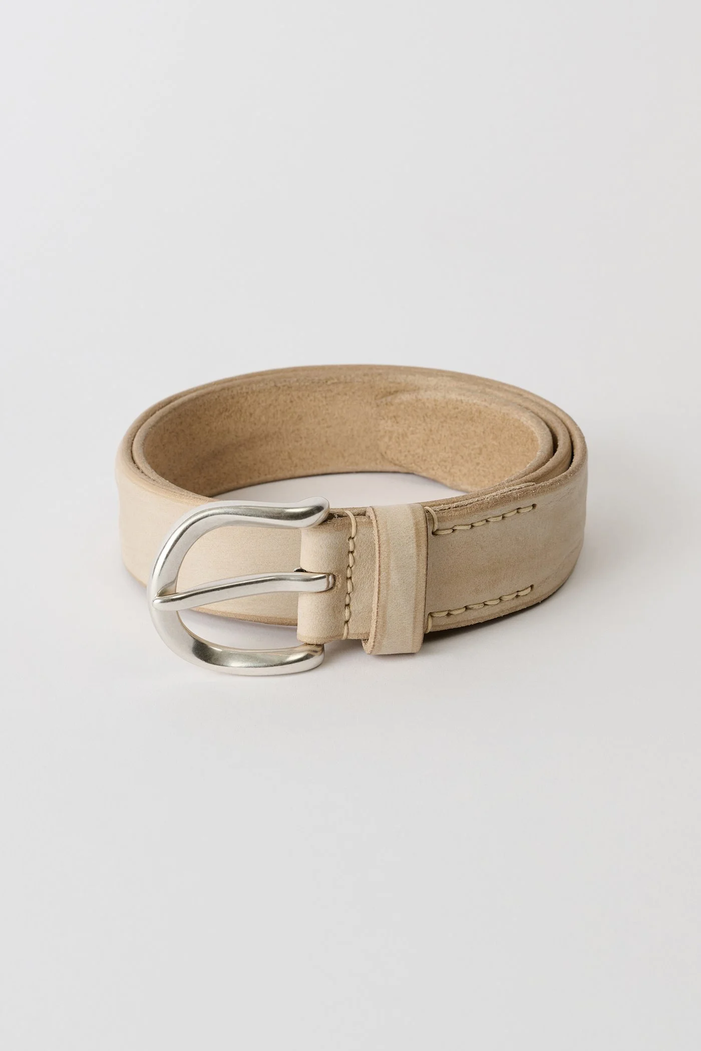 3.5 cm Belt Chalky White Leather - 1