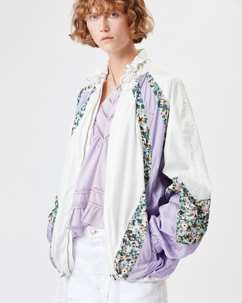 Isabel Marant Étoile MIDAIAZI PATCHWORK JACKET outlook
