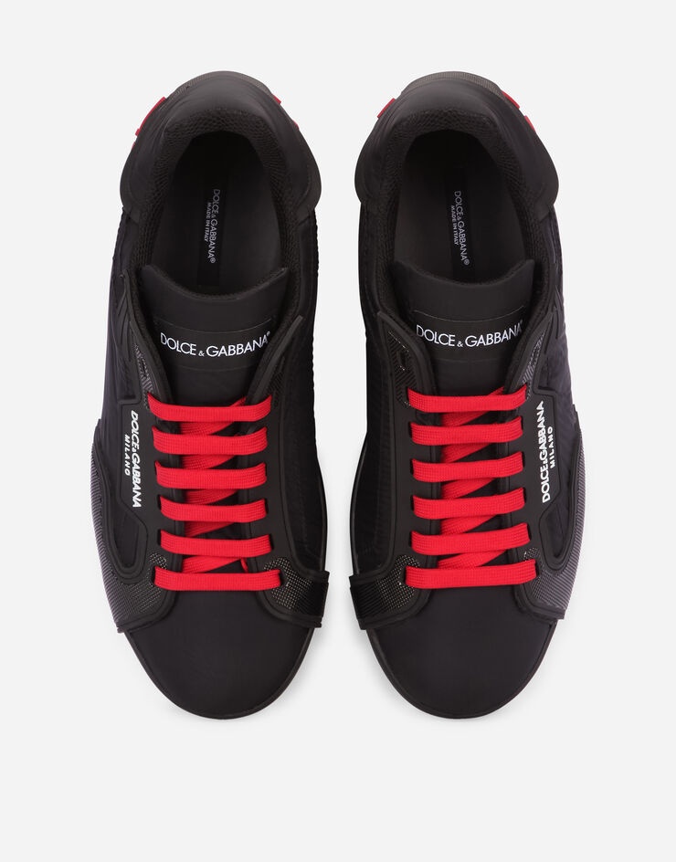 Nylon and rubber Portofino sneakers - 4