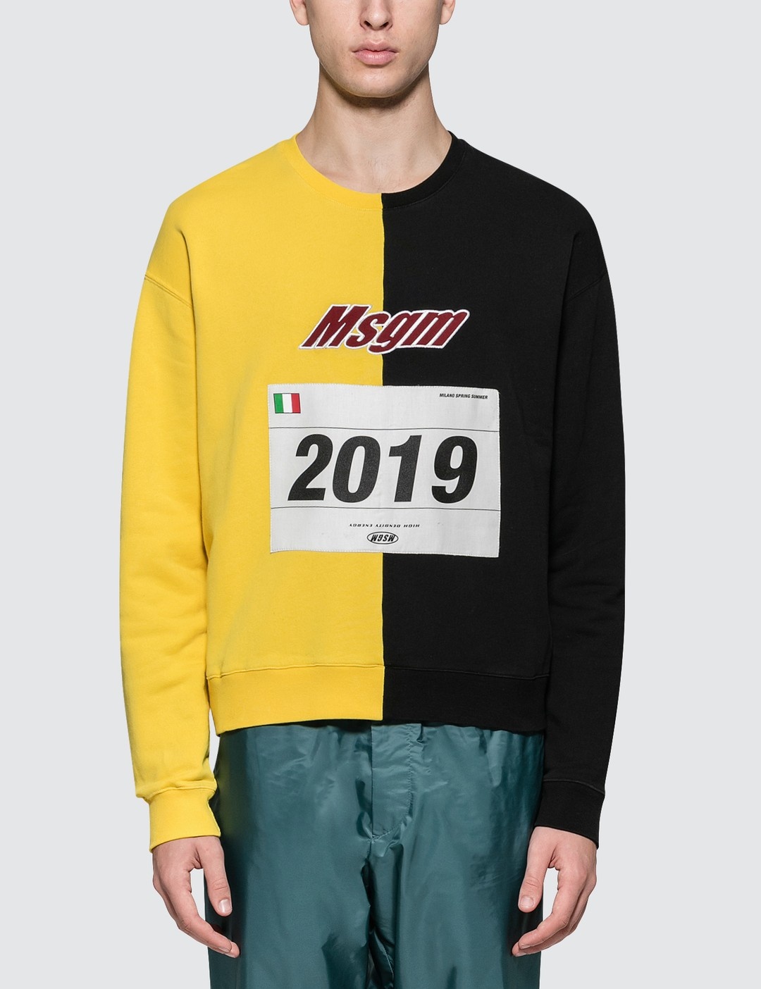 SPLIT  SWEATSHIRT - 1