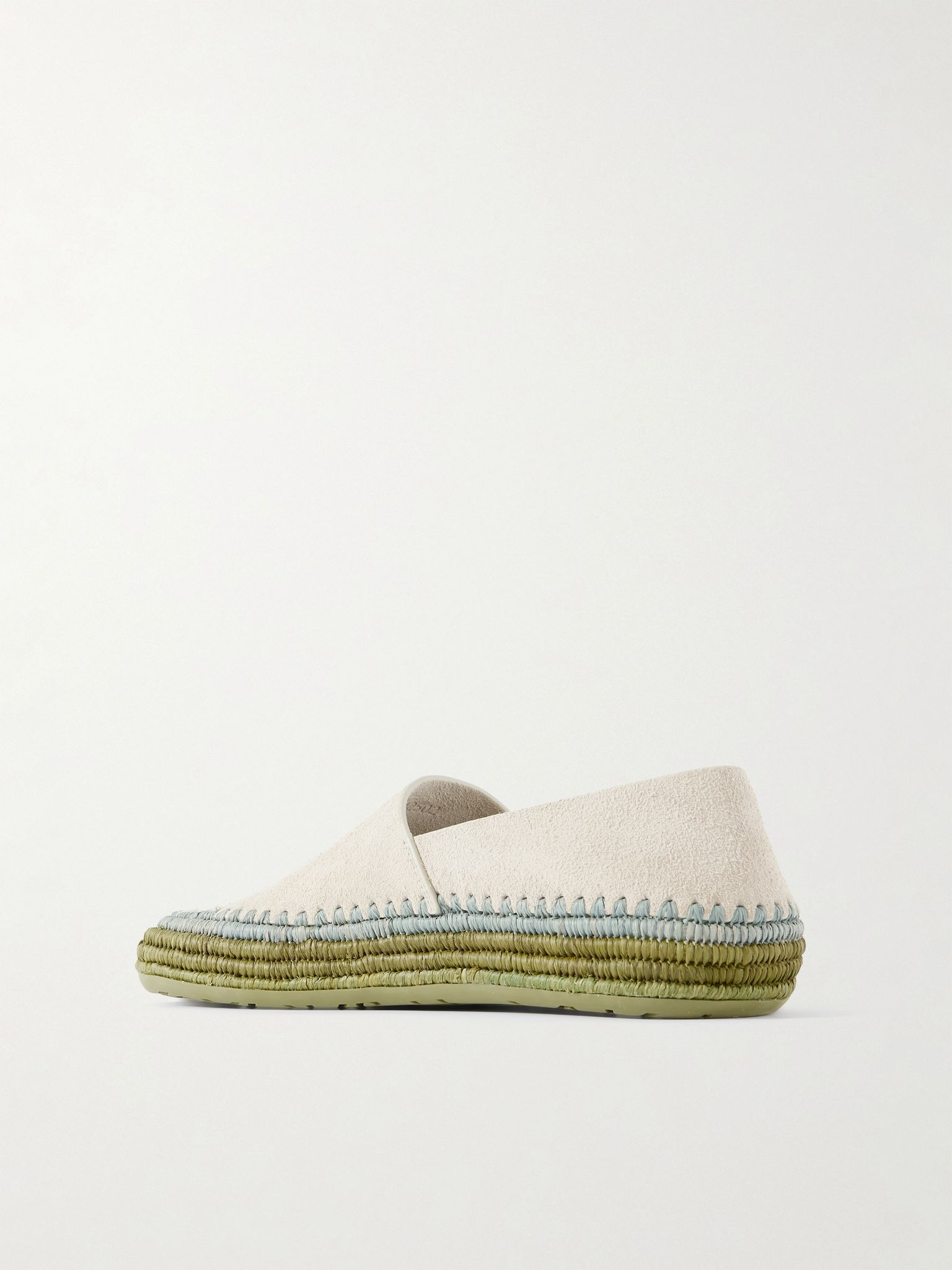 + Paula's Ibiza Suede Espadrilles Light gray - 4