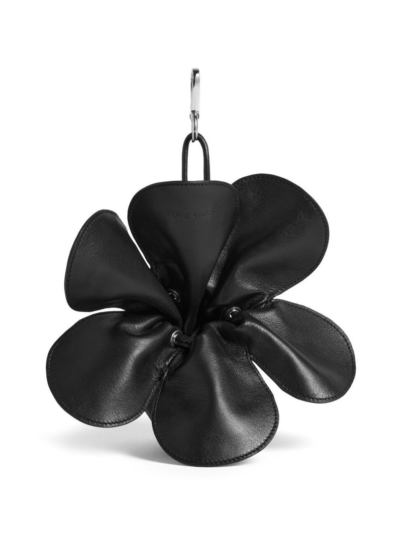 flower-detail bag charm 1