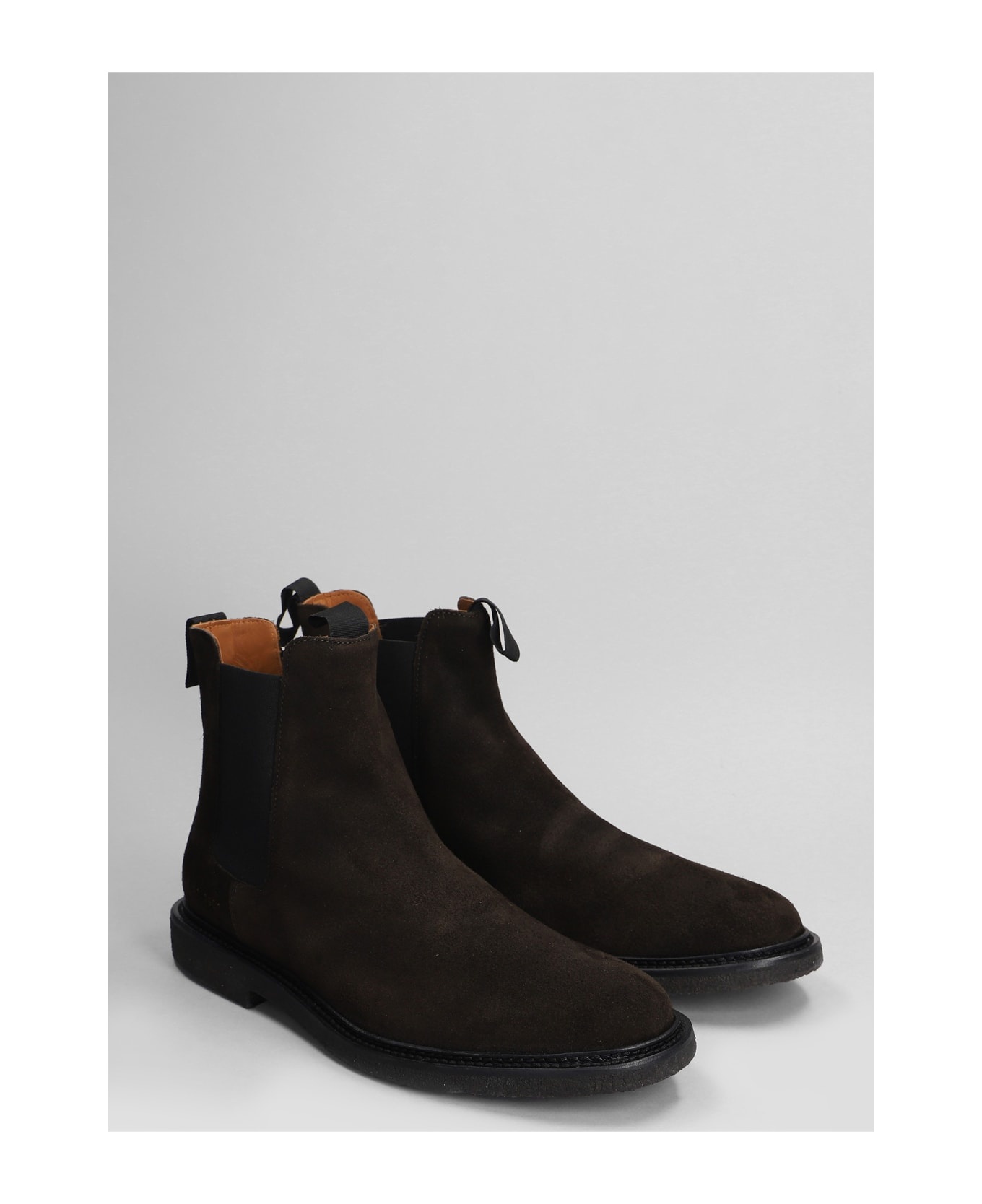 Ankle Boots In Brown Suede - 2