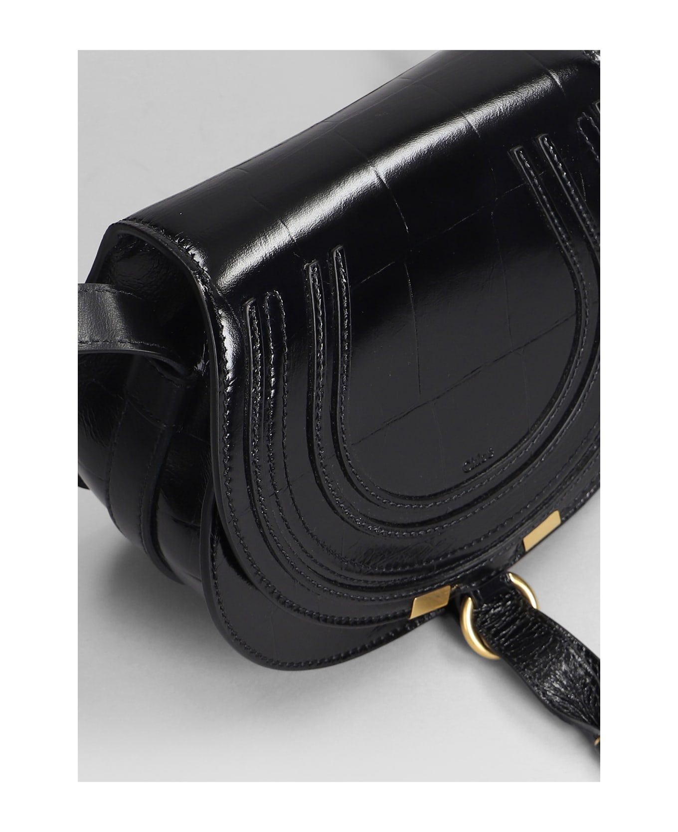 Marcie Shoulder Bag In Black Leather - 4