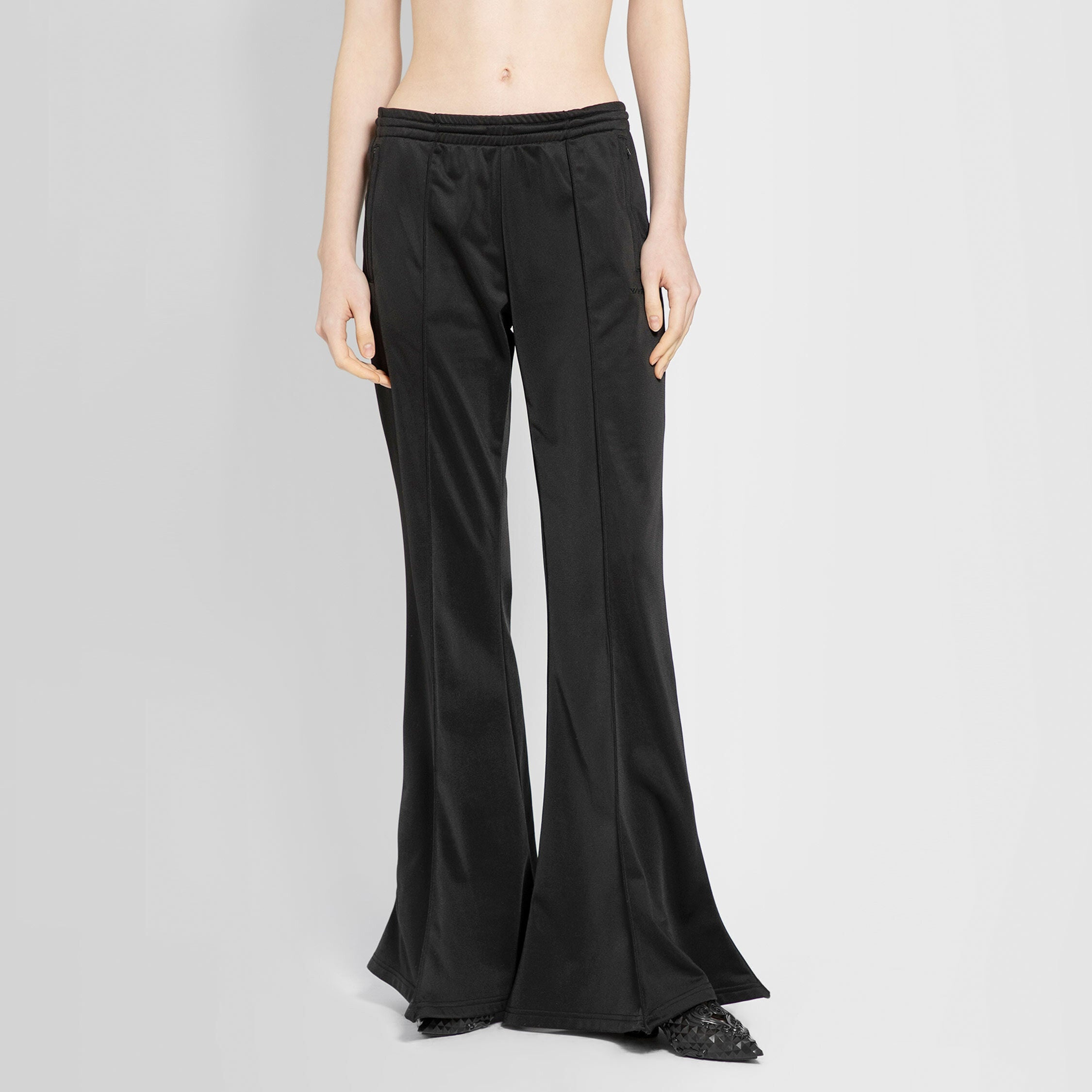 Y/PROJECT WOMAN BLACK TROUSERS - 6