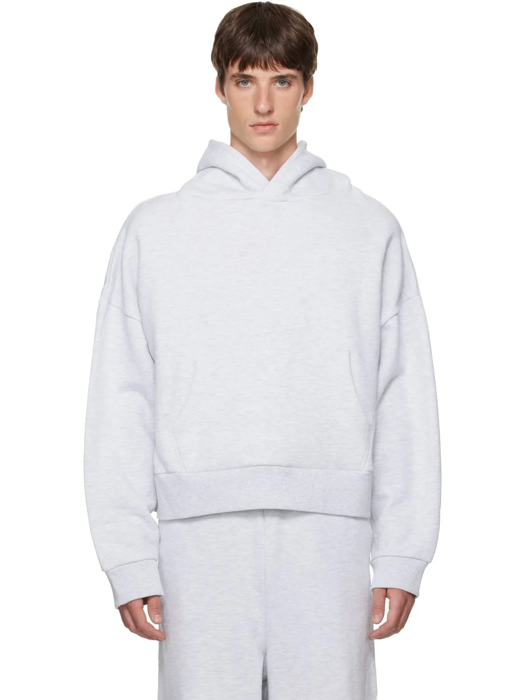 Gray Heavy Hoodie - 1