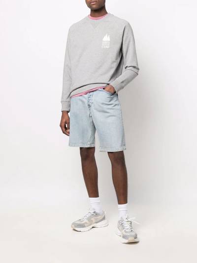 Maison Kitsuné cotton logo-print sweatshirt outlook