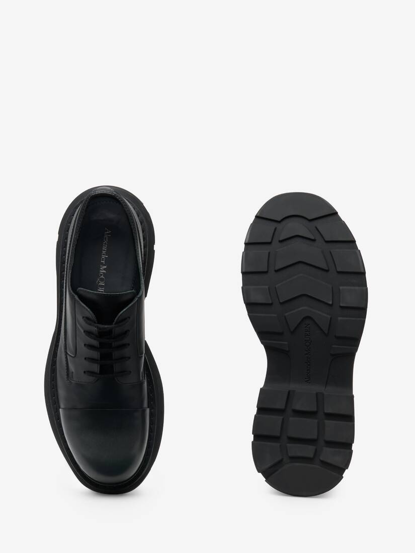 Men's Tread Lace Up in Black - 4