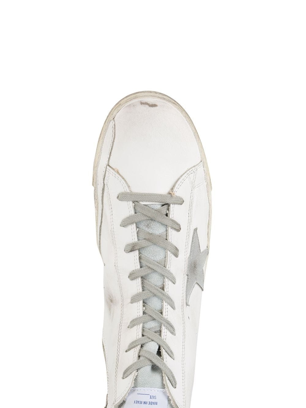 White Francy hi top sneakers  - 4