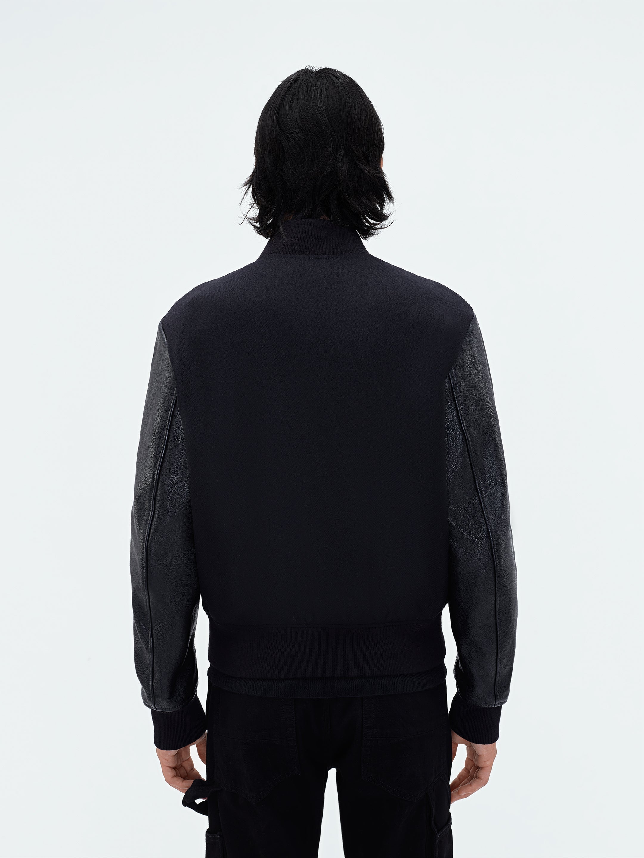 AMIRI AMIRI STAGGERED VARSITY JACKET | REVERSIBLE