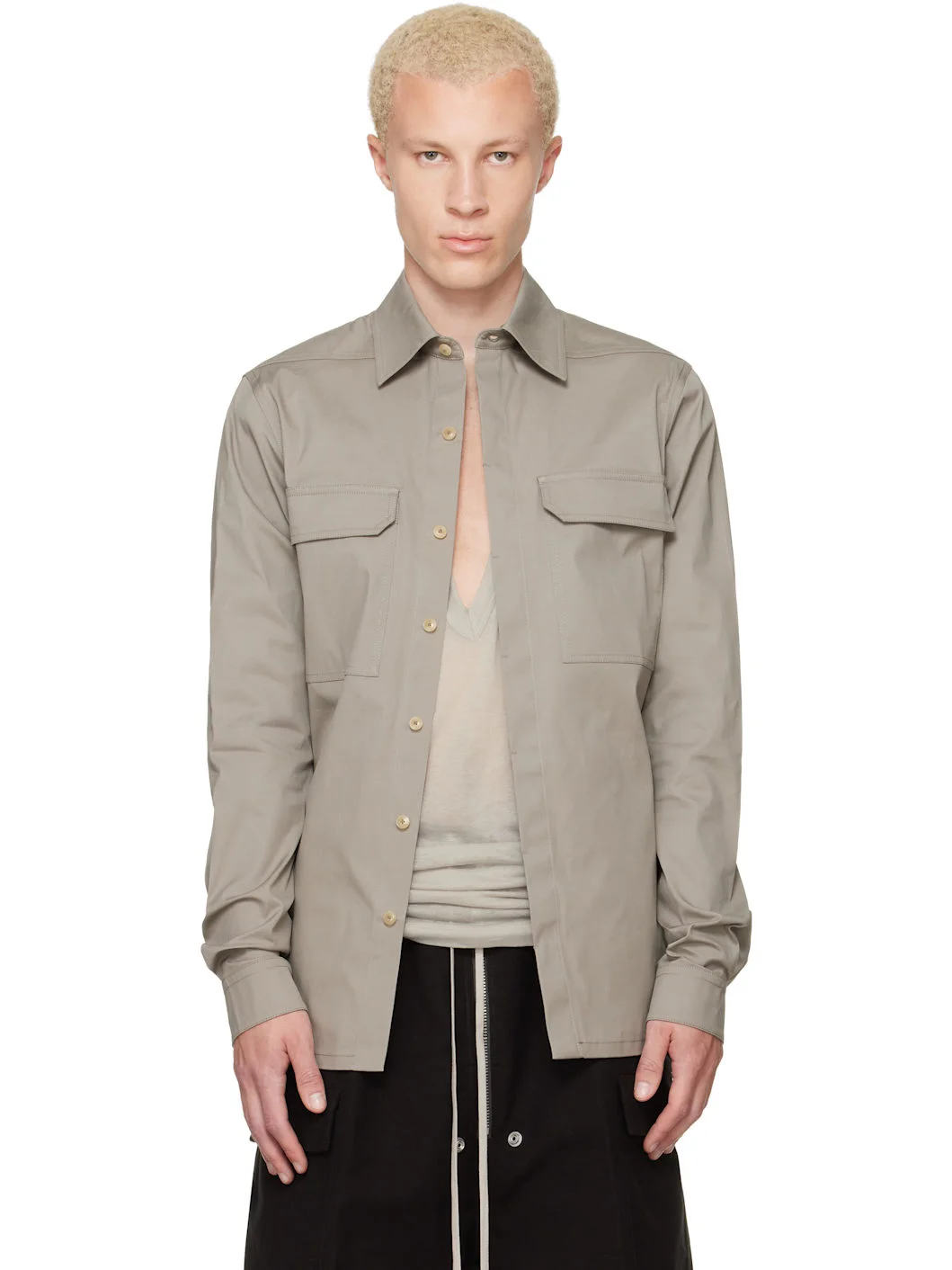 Gray Tower Work Shirt - 1
